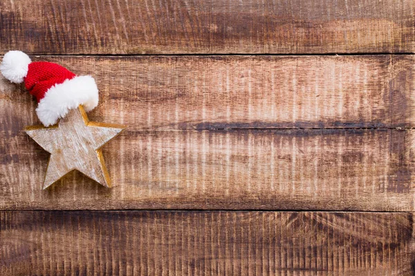 Christmas wooden backgrounds. — Stock Photo, Image