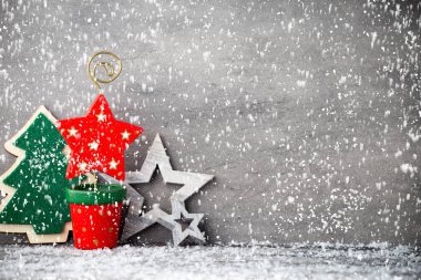 Noel tebrik kartı..