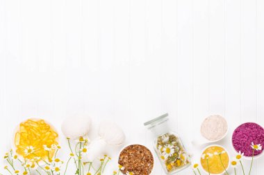 Aromaterapi, papatya çayı, bitkisel yağ, sabun, se ile kaplıca hayatı