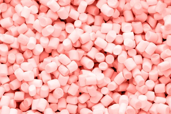 Background or texture of colorful mini marshmallows. — Stock Photo, Image