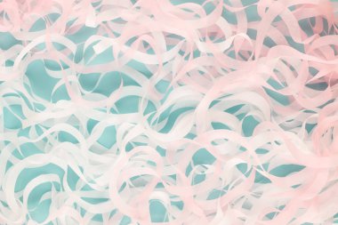Desenli ipek kağıt pembe ve mavi renk, arkaplan.