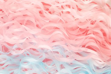 Desenli ipek kağıt pembe ve mavi renk, arkaplan.