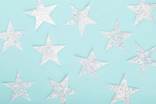 Christmas Background with Shining Stars. — Stock Photo, Image