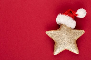 Parlak Dekorlu Noel Arkaplanı.