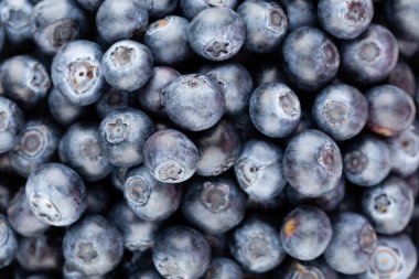 Taze yaban mersini arkaplanı. Doku yaban mersini yakından geliyor..