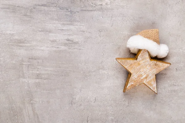 Decoración de Navidad estrellas, tarjeta de felicitación de Navidad. - Imagen — Foto de Stock