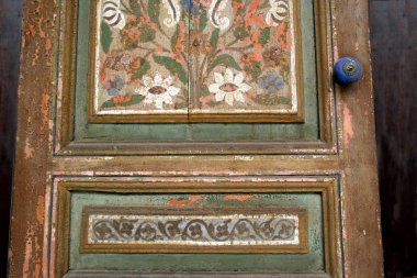 Vintage kapı ve kolu