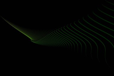 bilgisayar Derma çizgi siyah arka plan üzerine oluşturulan