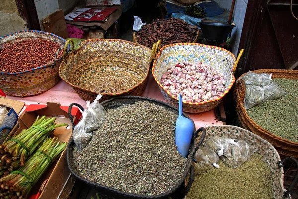 Mercados Livre Marrocos Vendendo Vários Bens Diferentes Cidades — Fotografia de Stock