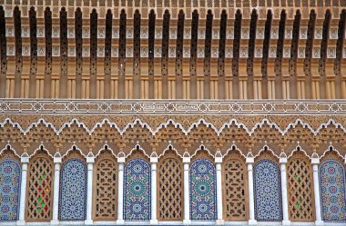 Dekoratif el yapımı çini ve mozaik desenleri ev dekorasyon için