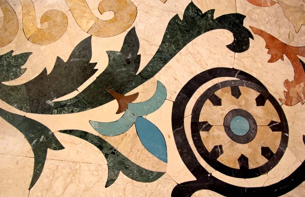 Dekorativní Ručně Vyrobené Dlaždice Mozaiky Vzory Pro Domácí Dekoraci — Stock fotografie