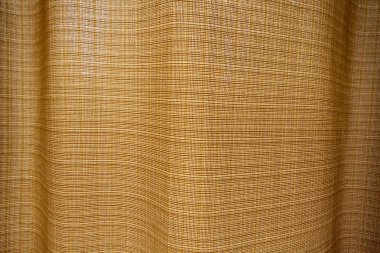 Jüt çuval ondalama etkisi ile perde dokuma