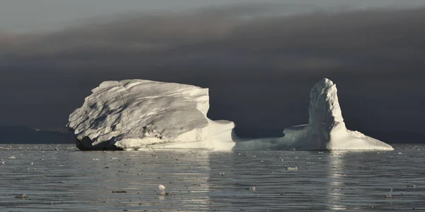 Vista Icebergs Groenlândia — Fotografia de Stock