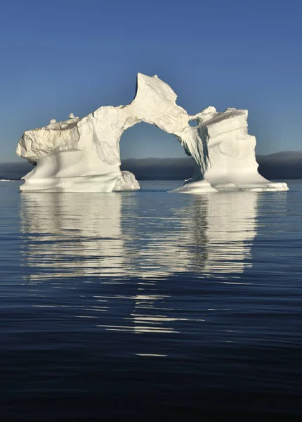 Перегляд Айсбергів Ґренландія — стокове фото