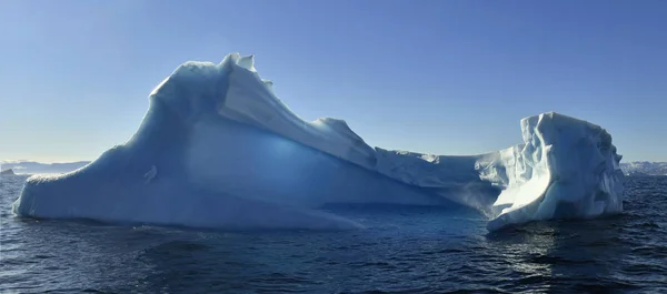 Vista Icebergs Groenlandia —  Fotos de Stock