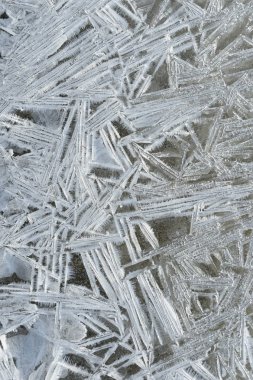 Kış Gölü doku arka plan üzerinde buz 