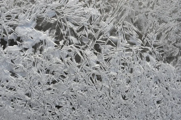 Eis Auf Dem Wintersee Textur Hintergrund — Stockfoto