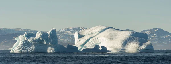 Icebergs Disko Bay Greenland — Fotografia de Stock