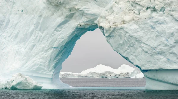 ディスコ湾の氷山 グリーンランド西部 — ストック写真