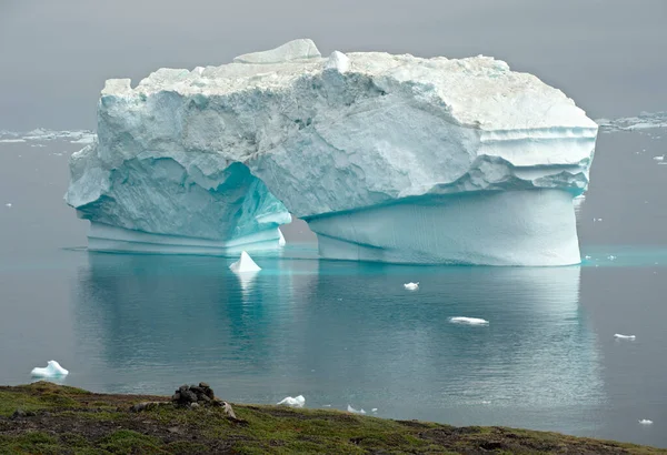 迪斯科湾的冰山 西格陵兰 — 图库照片