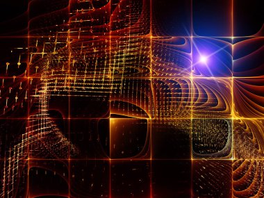 Geometri teknoloji serisi. Bilim, bilgi teknoloji ve eğitim için teknolojik fraktal yapıları tasarlamak zemin çalışır