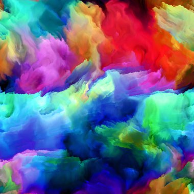 Drama renkler Serisi. Tasarım, yaratıcılık ve hayal gücü konusunda sanal tuval zemin