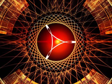 Geometri teknoloji serisi. Bilim, bilgi teknoloji ve eğitim konusunda teknolojik fraktal yapıların zemin