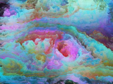 Doku serisi renk. Arka plan boya ve fraktal dijital bulutlar dinamik arka planlar ve boyutlu arka planında projelerde kullanılmak üzere yapılmış