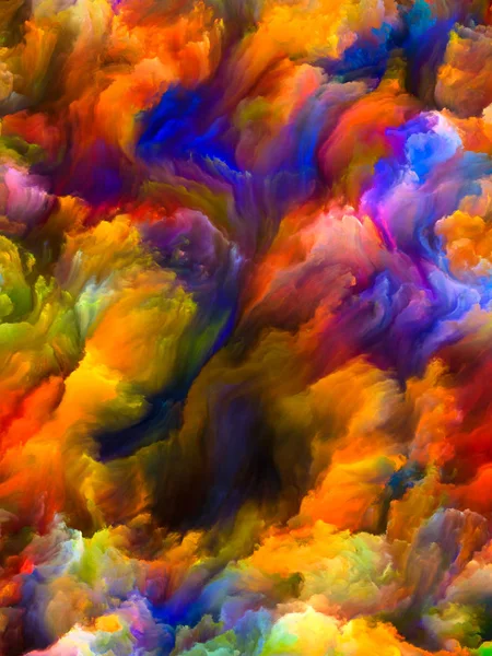 Renk serisi sesleri. Resim, çizim ve tasarım projeleri için dijital boya kümeleri bileşimi