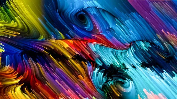 Color Motion Series Abstract Background Made Liquid Paint Pattern Use — Stock Photo, Image