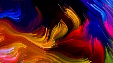 Hareket içinde renk serisi. Sıvı boya desen tasarım, yaratıcılık ve hayal gücü ekranlar ve mobil cihazlar için duvar kağıdı olarak kullanmak için projelerde kullanılmak üzere arka plan yapılmış