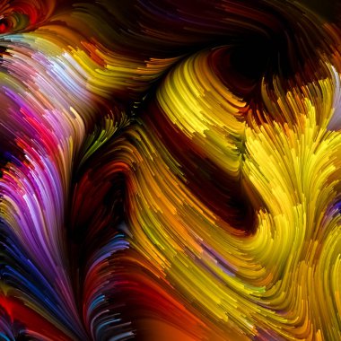 Hareket içinde renk serisi. Sanatsal soyutlama sıvı boya desen tasarım, yaratıcılık ve hayal gücü ekranlar ve mobil cihazlar için duvar kağıdı olarak kullanmak için bu konuda oluşur