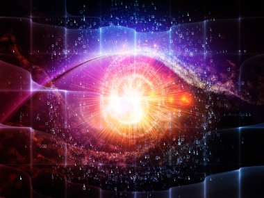 Matematik evren serisi. Görsel olarak çekici zemin basamak ve uzay unsurları düzenleri matematik, bilim, eğitim ve modern teknolojiye uygun yapılmış