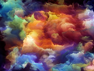 Doku serisi renk. Zemin dijital boya ve fraktal bulutlar oluşmaktadır ve dinamik arka planlar ve boyutlu arka planında projelerde kullanıma uygun