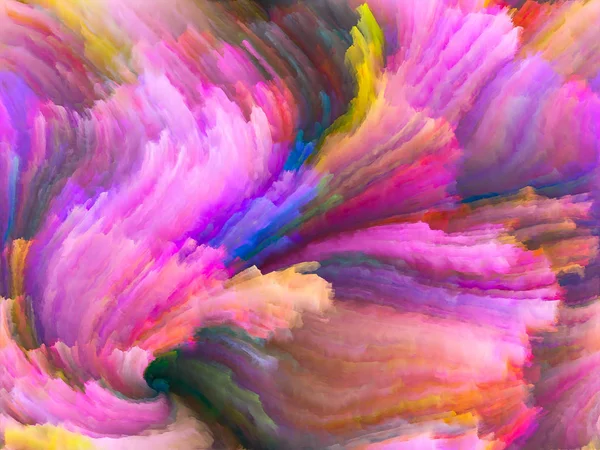 Serie Texturas Color Interacción Pintura Digital Las Nubes Fractales Tema — Foto de Stock
