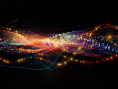 Numara serileri teknoloji. Zemin basamak, Izgaralar ve ışıklar oluşmaktadır ve teknoloji, bilim ve bilgisayar bilgilerin dünya projelerde kullanıma uygun