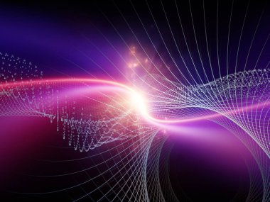 Numara serileri teknoloji. Basamak, Izgaralar ve teknoloji, bilim ve bilgisayar bilgi dünyasına konusu ışıkları arka plan kompozisyonu