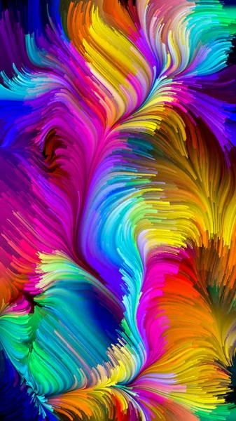 Kolor Ruchu Serii Skład Płynnego Wzoru Farby Projektów Projektowych Kreatywności — Zdjęcie stockowe