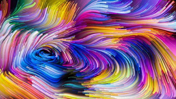 Color Motion Sorozat Folyékony Festékmintából Készült Kialakítás Amely Tervezéssel Kreativitással — Stock Fotó