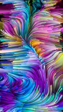 Hareket içinde renk serisi. Arka plan tasarım sıvı boya desen tasarım, yaratıcılık ve hayal gücü ekranlar ve mobil cihazlar için duvar kağıdı olarak kullanmak için bu konuda