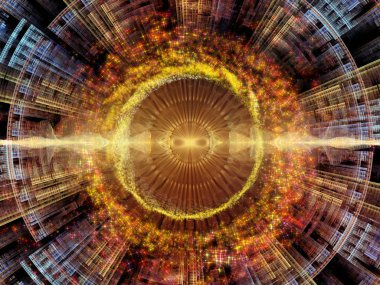 Dalga fonksiyonu serisi. Renkli sinüs titreşimlerin görsel açıdan hoş kompozisyon, ışık ve fraktal elemanları inşaat üstünde ses ekolayzer, için müzik spektrum ve kuantum olasılık