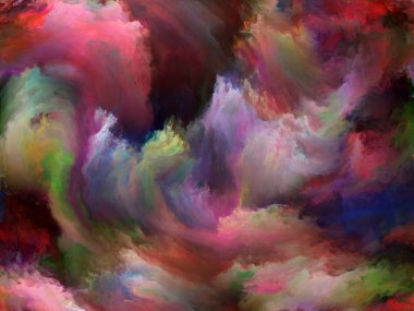 Soyut renk serisi. Kompozisyon sanat, yaratıcılık ve hayal gücü projeler için fon olarak hizmet etmek için hareket tuval üzerine renkli boya