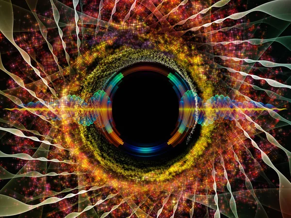 Dalga fonksiyonu serisi. Soyut kompozisyon renkli sinüs titreşimlerin, ışık ve fraktal öğeleri projelerinde uygun ses ekolayzer için ilgili müzik spektrum ve kuantum olasılık