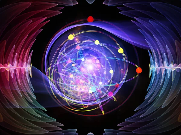 Dalga fonksiyonu serisi. Sanatsal arka plan yaptı renkli sinüs titreşimleri, ışık ve ses ekolayzer, projelerde birlikte kullanılması fraktal öğeleri için müzik spektrum ve kuantum olasılık