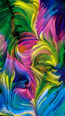 Hareket içinde renk serisi. Arka plan tasarım sıvı boya desen tasarım, yaratıcılık ve hayal gücü ekranlar ve mobil cihazlar için duvar kağıdı olarak kullanmak için bu konuda