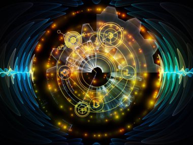 Astral kızdırma serisi. Arka plan tasarımı kutsal geometri hatları, Astroloji sembolleri ve Maneviyat, büyü ve Tasavvuf ışıkları