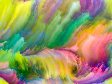 Doku serisi renk. Dinamik arka planlar ve boyutlu arka planında konuda dijital boya ve fraktal bulutlar soyut tasarım yapılmış