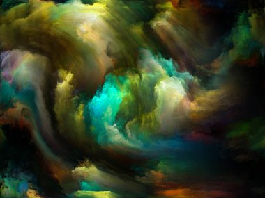 Soyut renk serisi. Arka plan projeleri sanat, yaratıcılık ve hayal gücü ile kullanım için tuval üzerine hareket renkli boya yaptı