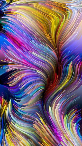 Serie Color Movimiento Composición Patrón Pintura Líquida Para Proyectos Diseño —  Fotos de Stock