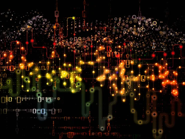 Połączonych World Series Abstrakcja Artystyczny Składający Się Diagramów Sieciowych Tech — Zdjęcie stockowe